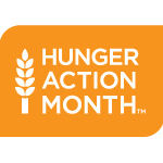 Hunger Action Month Logo